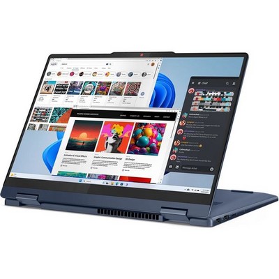 Lenovo IdeaPad 5 2-in-1 14 83DR000KUS (AMD Ryzen 5 8645HS 4300MHz/16Gb/512Gb SSD/14.0/1920х1200/Touch/AMD Radeon 780M) Синий - фото 77297