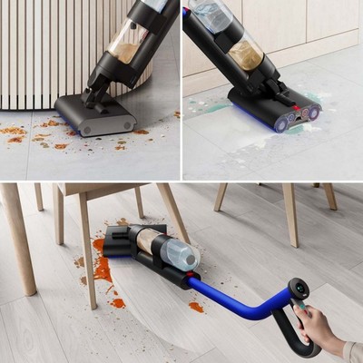 Пылесос Dyson WashG1 wet cleaner Matte Black/Ultra Blue (синий/черный) - фото 77863