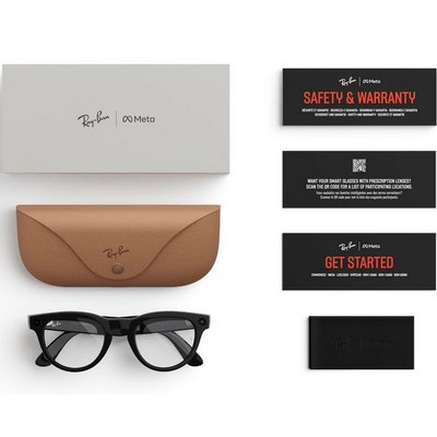 Ray-Ban Headliner Shiny Black/ Clear M/L - фото 78882