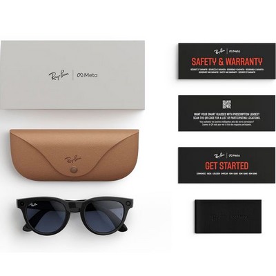 Ray-Ban Headliner Shiny Black/ Clear to Sapphire Transitions M/L - фото 78889