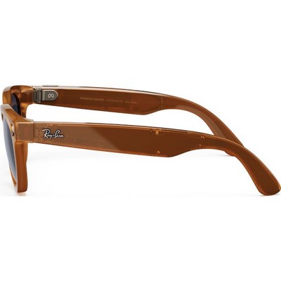 Ray-Ban Headliner Shiny Caramel Transparent/ Clear to Sapphire Transitions M/L - фото 78906