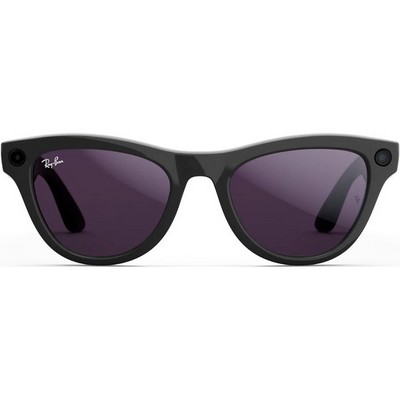 Ray-Ban Skyler Shiny Black/ Clear to Amethyst Transitions M/L - фото 78935