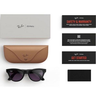 Ray-Ban Skyler Shiny Black/ Clear to Amethyst Transitions M/L - фото 78937
