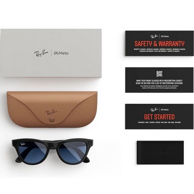 Ray-Ban Skyler Shiny Black/ Tint to Cerulean Blue Transitions M/L - фото 79019