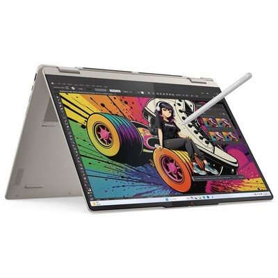 Lenovo Yoga 7 2-in-1 16 83JU0004US (AMD Ryzen AI 7 350 2000MHz/16Gb/1024Gb SSD/16.0/1920х1200/Touch/AMD Radeon 860M) Золотистый - фото 80692