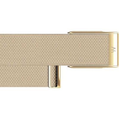 Плетёный люксовый ремешок Whoop Superknit Luxe MG Dune with Gold - фото 81000