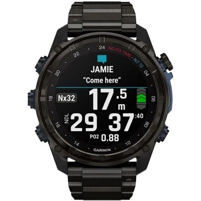 Garmin Descent MK3i 51mm Carbon Gray DLC with Titanium Band (010-02752-14) - фото 81757