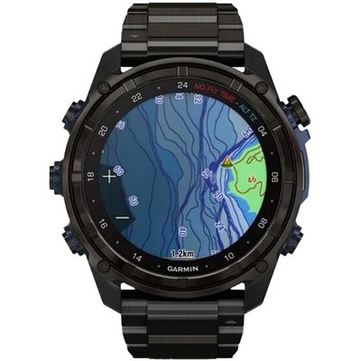Garmin Descent MK3i 51mm Carbon Gray DLC with Titanium Band (010-02752-14) - фото 81762