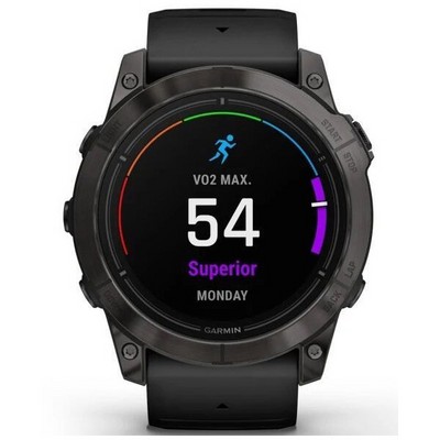 Garmin Epix Pro Gen 2 Sapphire (51mm) Carbon Gray Titanium with Black Band (010-02804-01) - фото 81769