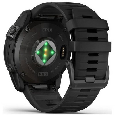 Garmin Epix Pro Gen 2 Sapphire (51mm) Carbon Gray Titanium with Black Band (010-02804-01) - фото 81771
