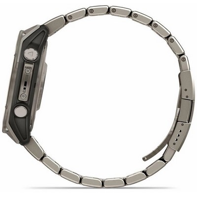 Garmin Fenix 8 47mm Amoled Sapphire Titanium Graphite with Titanium bracelet + Graphite Silicone band (010-02904-40) - фото 81801