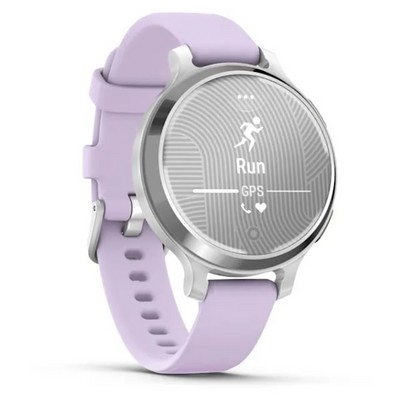 Garmin LILY 2 Active Silver with Purple Jasmine Silicone Band (010-02891-01) - фото 81922