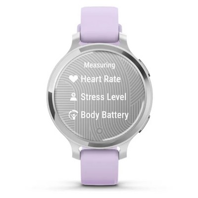 Garmin LILY 2 Active Silver with Purple Jasmine Silicone Band (010-02891-01) - фото 81923