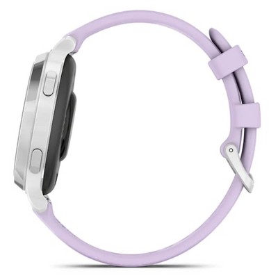 Garmin LILY 2 Active Silver with Purple Jasmine Silicone Band (010-02891-01) - фото 81927