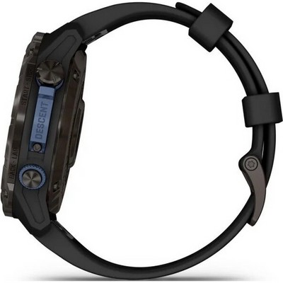 Garmin Descent MK3i 51mm Carbon Gray DLC Titanium with Black (010-02752-11) - фото 82198