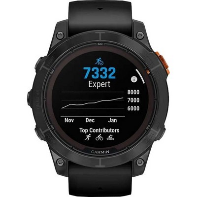 Garmin Fenix 7 Pro Solar Carbon Gray wt Black Band (010-02777-00) - фото 82214
