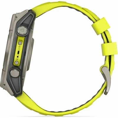 Garmin Fenix 8 51mm Solar Sapphire Titanium with Yellow Graphite Silicone (010-02907-20) - фото 82260