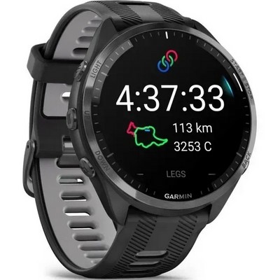 Garmin Forerunner 965 Amoled Black wt Black Band (010-02809-10) - фото 82324