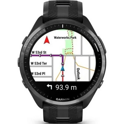 Garmin Forerunner 965 Amoled Black wt Black Band (010-02809-10) - фото 82325