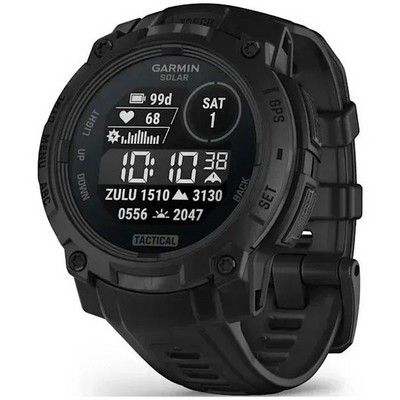 Garmin Instinct 3 45mm Solar TACTICAL Black (010-02934-50) - фото 82469