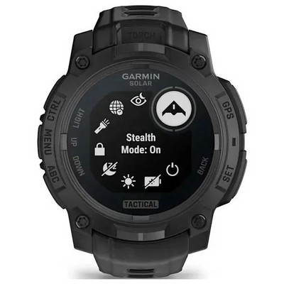 Garmin Instinct 3 45mm Solar TACTICAL Black (010-02934-50) - фото 82472