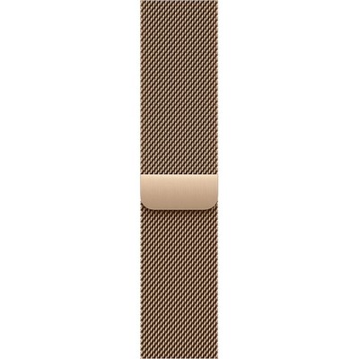 Apple Watch Series 11, 46 mm, S-M/M-L Gold Titanium Milanese Loop - фото 83395
