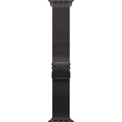 Apple Watch Ultra 3, 49 mm, S/M/L Black Titanium Milanese Loop - фото 83611