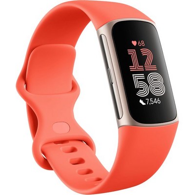 Fitbit Charge 6 Tracker Coral - фото 84279