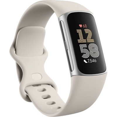 Fitbit Charge 6 Tracker Porcelain - фото 84282