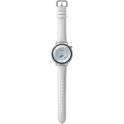 Xiaomi Watch S4 41mm Leather Strap White - фото 84303