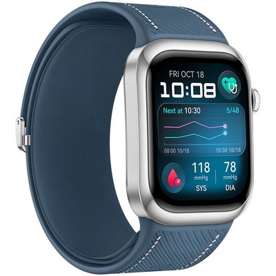 Huawei Watch D2 Blue Composite Leather Strap - фото 84478