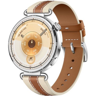 Huawei Watch GT 6 41 mm Brown Composite Leather Strap - фото 84500