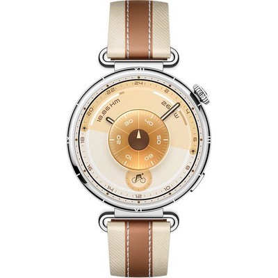 Huawei Watch GT 6 41 mm Brown Composite Leather Strap - фото 84501