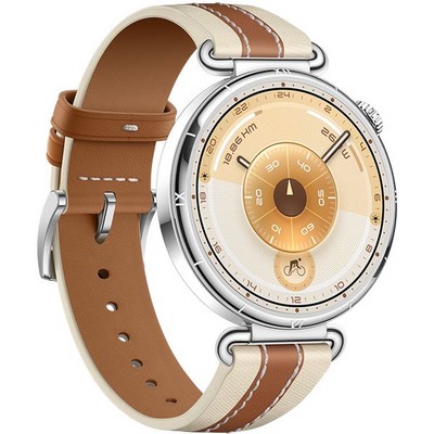 Huawei Watch GT 6 41 mm Brown Composite Leather Strap - фото 84502