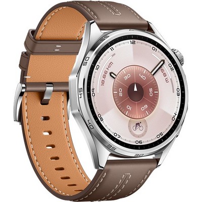 Huawei Watch GT 6 46 mm Grey Composite Leather Strap - фото 84550