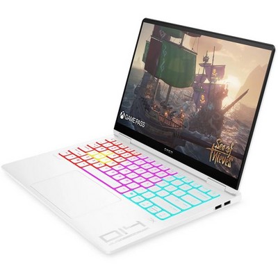 HP Omen Transcend Laptop 14-fb1047nr (Intel Core 7 255H 3300MHz/16Gb/1024Gb SSD/14.0/2880х1800/120Hz/GF RTX 5060 8Gb) Белый - фото 84658