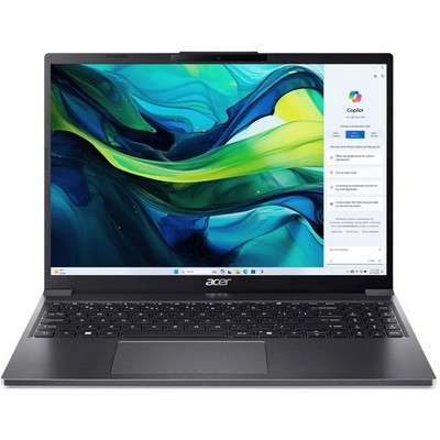 Acer Aspire Go 15 AG15-51P-510U (Intel Core i5-1334U 1300MHz/16GB/1024GB SSD/15.3/1920x1200/intel Iris Xe Graphics) Серый - фото 84800