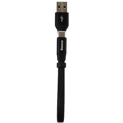 Дата-кабель Baseus Nimble Type-C Portable cable for Type-C (CATMBJ-01) (0.23 м) Черный