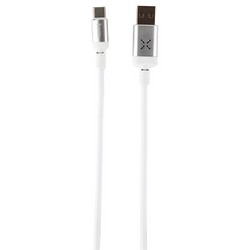 Дата-кабель USB Hoco U63 Spirit charging data cable for Type-C (1.2м) (2.4A) Белый
