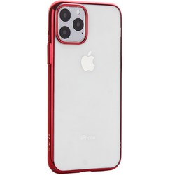 Чехол-накладка пластиковый X-Level для iPhone 11 Pro (5.8&quot;) Красный глянцевый борт