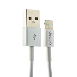 Дата-кабель USB Deppa D-72230 8-pin Lightning 3м Белый