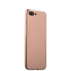 Чехол-накладка силиконовый J-case Shiny Glazed Series 0.5mm для iPhone 8 Plus/ 7 Plus (5.5&quot;) Jet Gold Золотистый