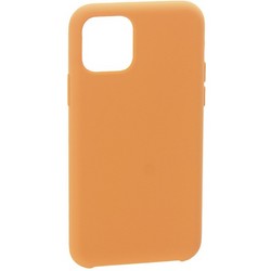 Накладка силиконовая MItrifON для iPhone 11 Pro Max (6.5&quot;) без логотипа Flamingo Персиковый №27