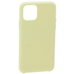 Накладка силиконовая MItrifON для iPhone 11 Pro (5.8&quot;) без логотипа Lemon cream Лимонный крем №51