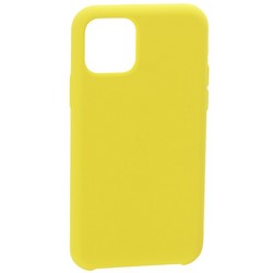 Накладка силиконовая MItrifON для iPhone 11 Pro (5.8&quot;) без логотипа Yellow Желтый №55
