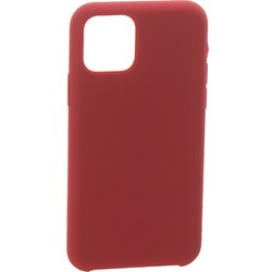 Накладка силиконовая MItrifON для iPhone 11 Pro (5.8&quot;) без логотипа Maroon Бордовый №52