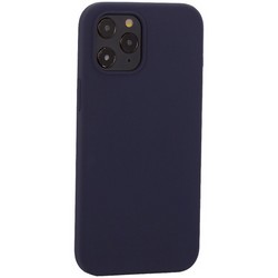 Накладка силиконовая MItrifON для iPhone 14 Pro (6.1&quot;) без логотипа Midnight Blue Темно-синий №8