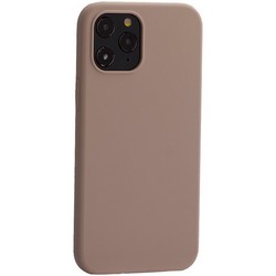 Накладка силиконовая MItrifON для iPhone 12 Pro Max (6.7") без логотипа Pink sand Розовый песок №19