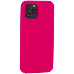 Накладка силиконовая MItrifON для iPhone 14 (6.1&quot;) без логотипа Bright pink Ярко-розовый №47