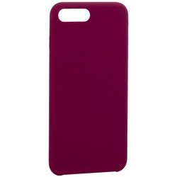 Накладка силиконовая MItrifON для iPhone 8 Plus/ 7 Plus (5.5&quot;) без логотипа Maroon Бордовый №52